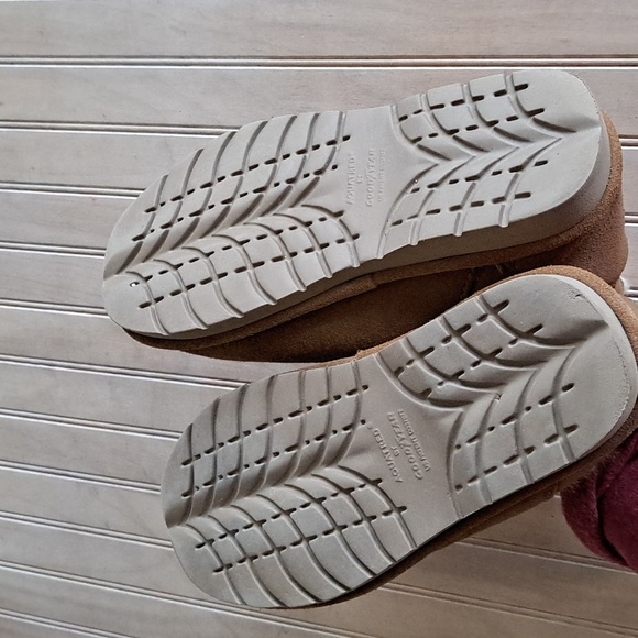 Cabela's Aquatred By Goodyear Short Ankle Winter Cozy Ugg Boots 5 Wide Leather - Picture 11 of 11